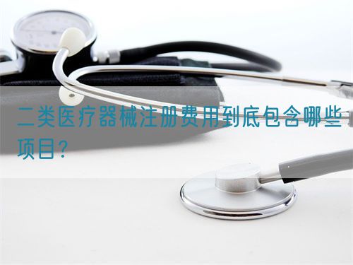 二類醫(yī)療器械注冊費用到底包含哪些項目？(圖1)