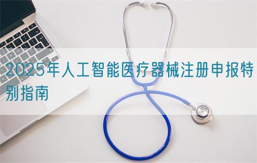 2025年人工智能醫(yī)療器械注冊(cè)申報(bào)特別指南(圖1)